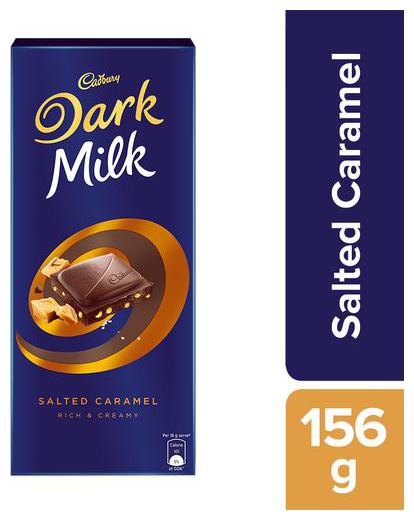 

Cadbury Dark Milk - Salted Caramel Chocolate Bar 156 g