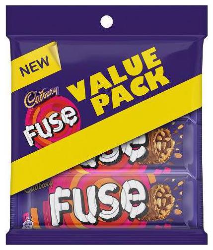 

Cadbury Fuse Chocolate - Trio Pack 150 g