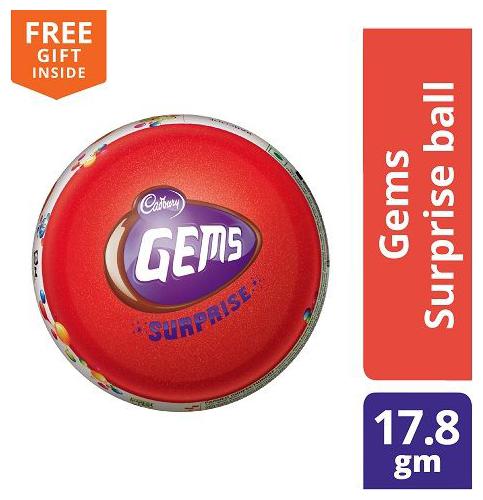 

Cadbury Gems Surprise Chocolate 17 8 g