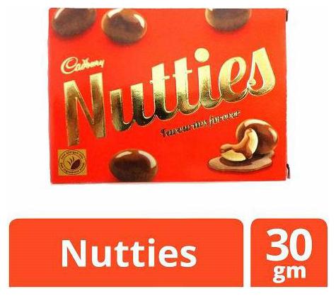 

Cadbury Nutties Chocolate Pack 30 g
