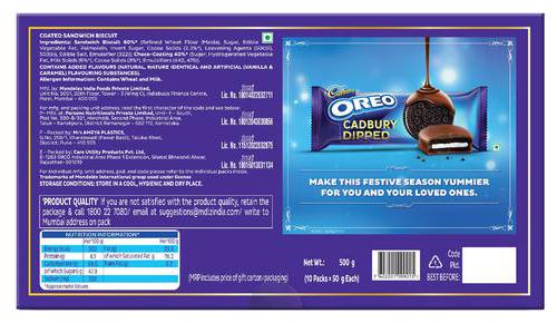 

Cadbury Oreo Dipped Moments Gift Pack 500 g