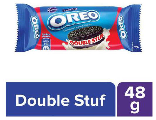 

Cadbury Oreo Double Stuf Creme Biscuit 48 g