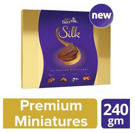 

Cadbury Silk Dairy Milk - Silk Miniatures Collection 240 g