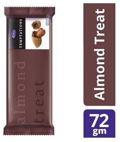 

Cadbury Temptations Chocolate Bar Almond Treat 72 Gm