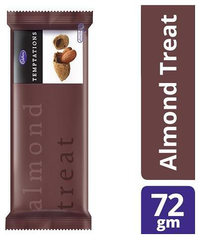 

Cadbury Temptations Chocolate Bar Almond Treat 72 g