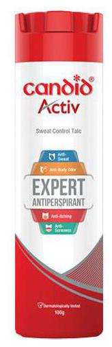 

Candid Sweat Control Talc - Activ 100 g