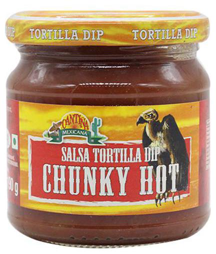 

Cantina Mexicana Salsa Tortilla - Dip Chunky Hot 190g