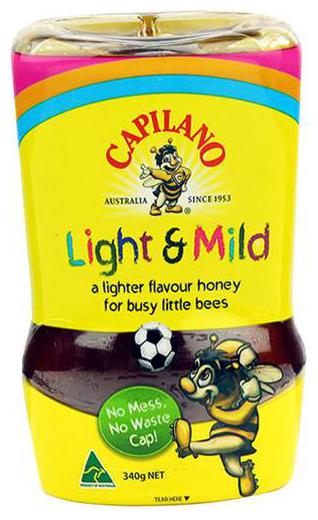 

Capliano Honey - Light Mild 340 g