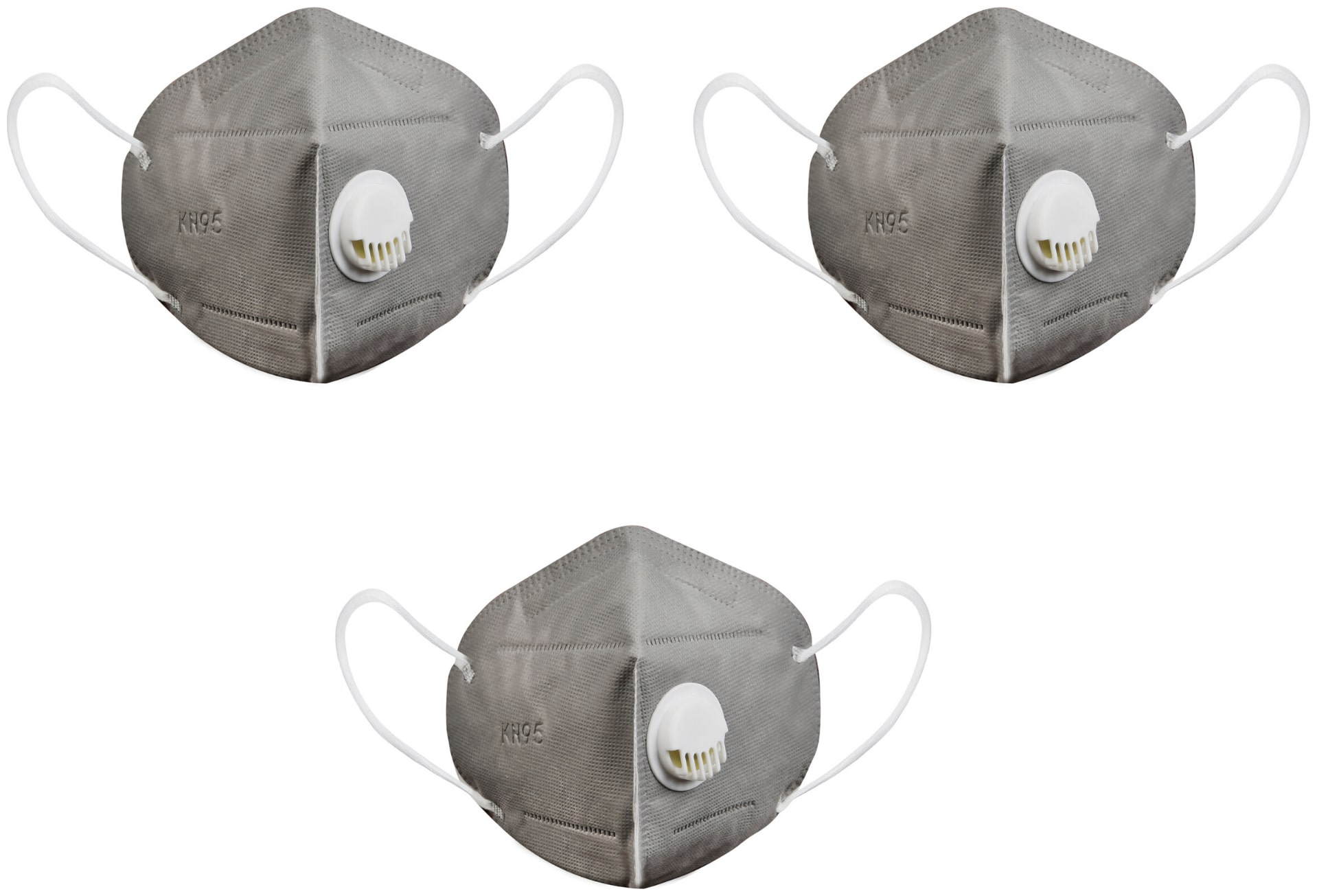 

Carehub Anti-Pollution Activate KN95 Mask Grey (Pack Of 3)
