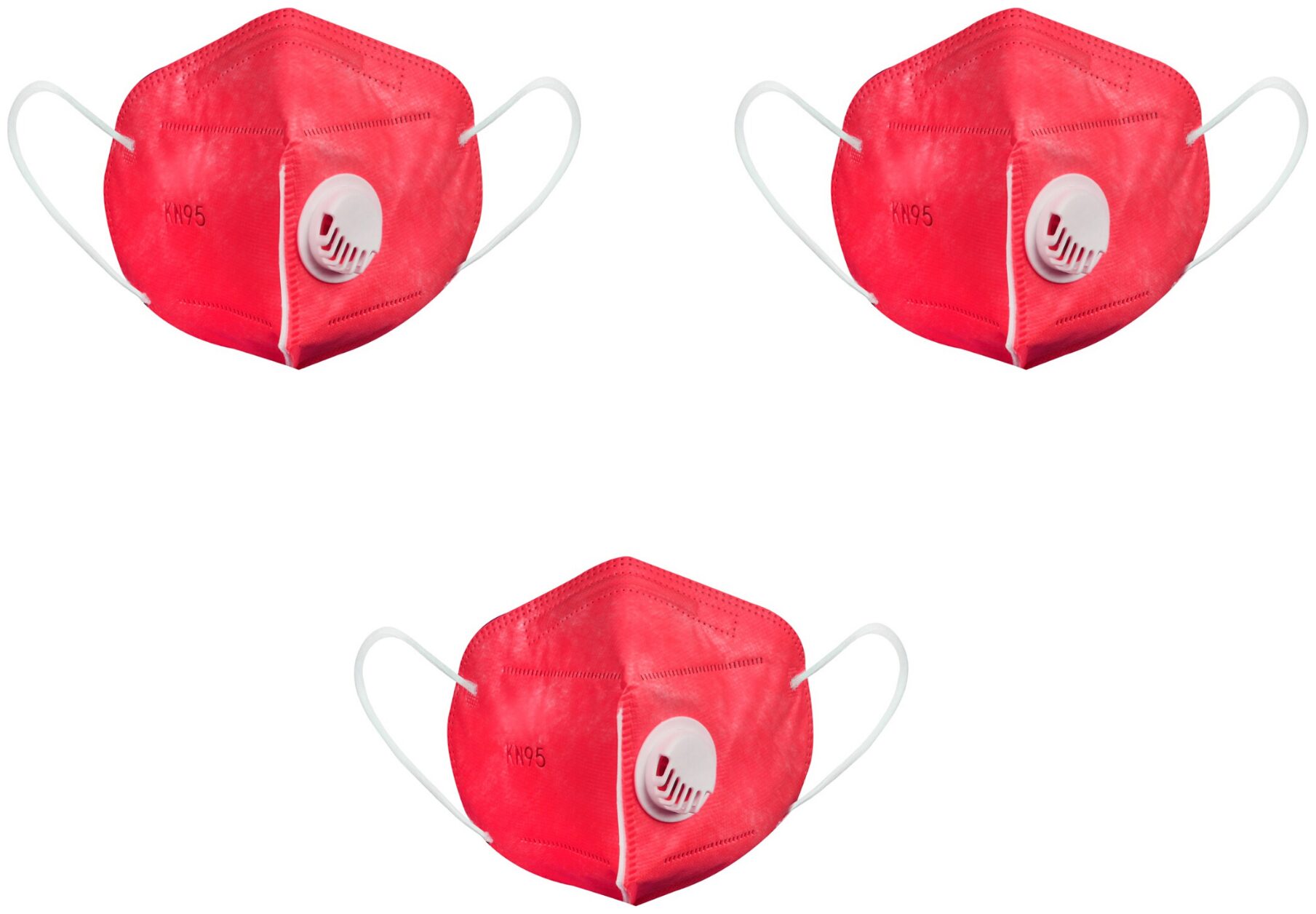 

Carehub Anti-Pollution Activate KN95 Mask Red (Pack Of 3)