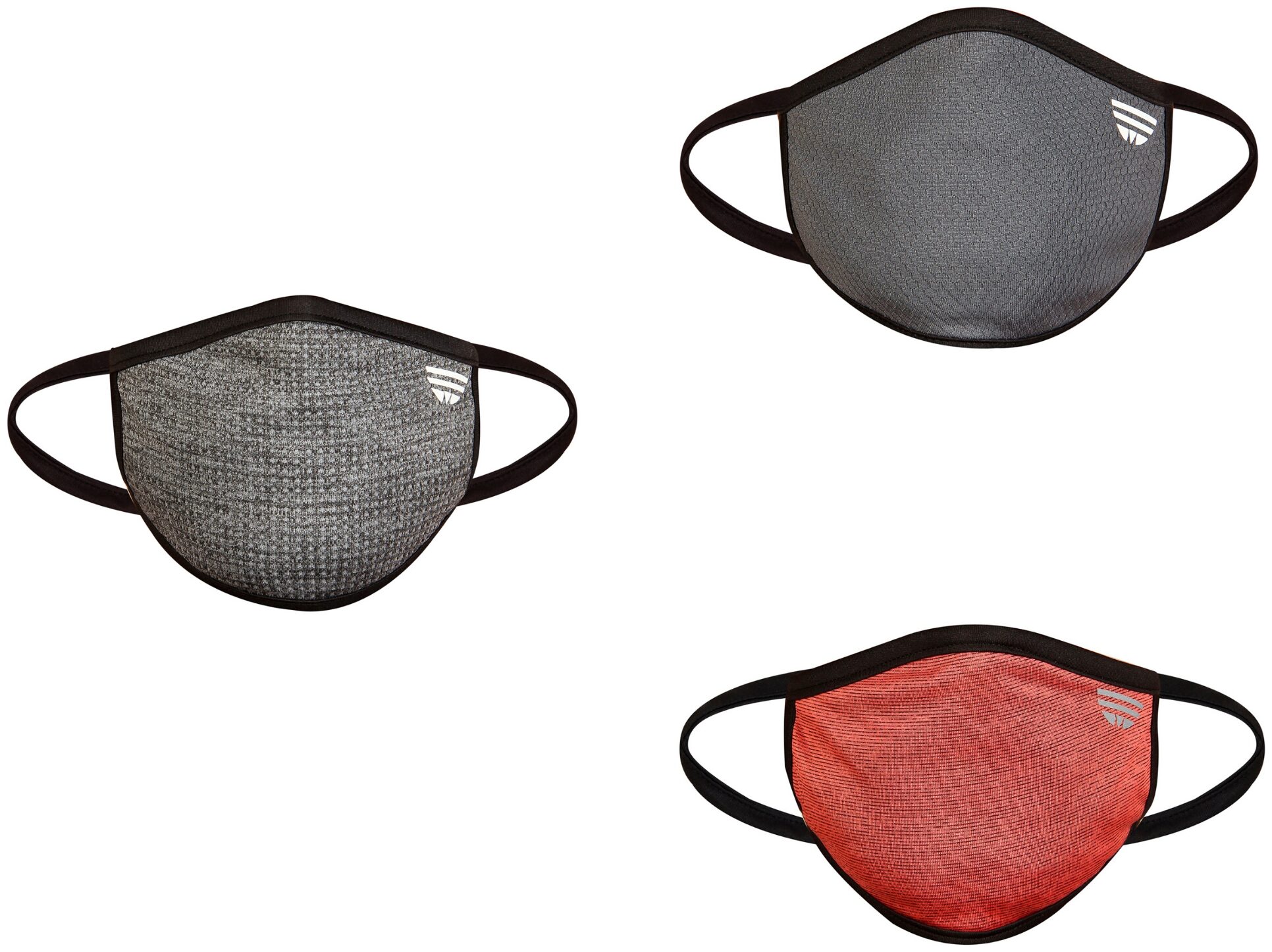 

CARESFUL Face Mask With Earloop-Soft Cotton Multi Color (Pack Of 3)
