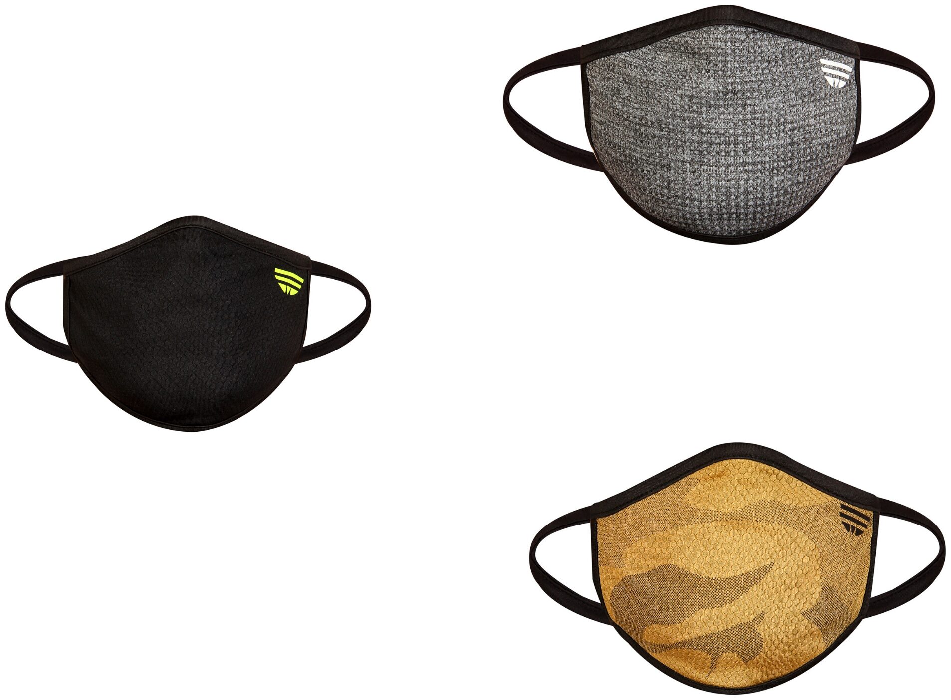 

CARESFUL Soft Cotton Face Mask With Earloop Super Breathable -(Pack Of 3)