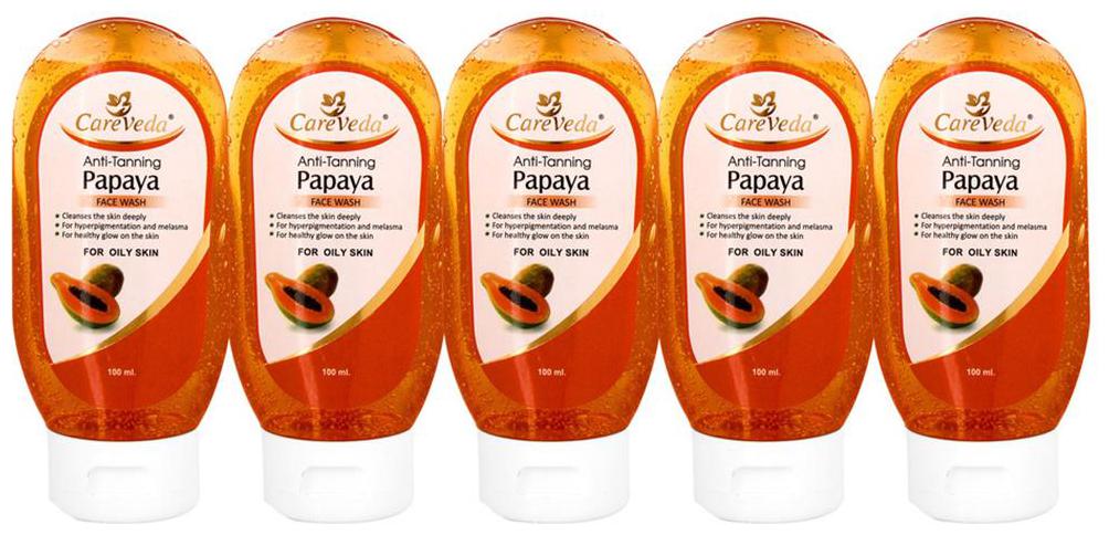 

Careveda Anti Tanning Papaya Facewash Pack of 5