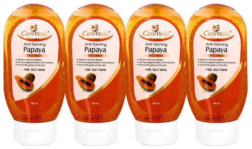 

Careveda Anti Tanning Papaya Facewash Pack of 4