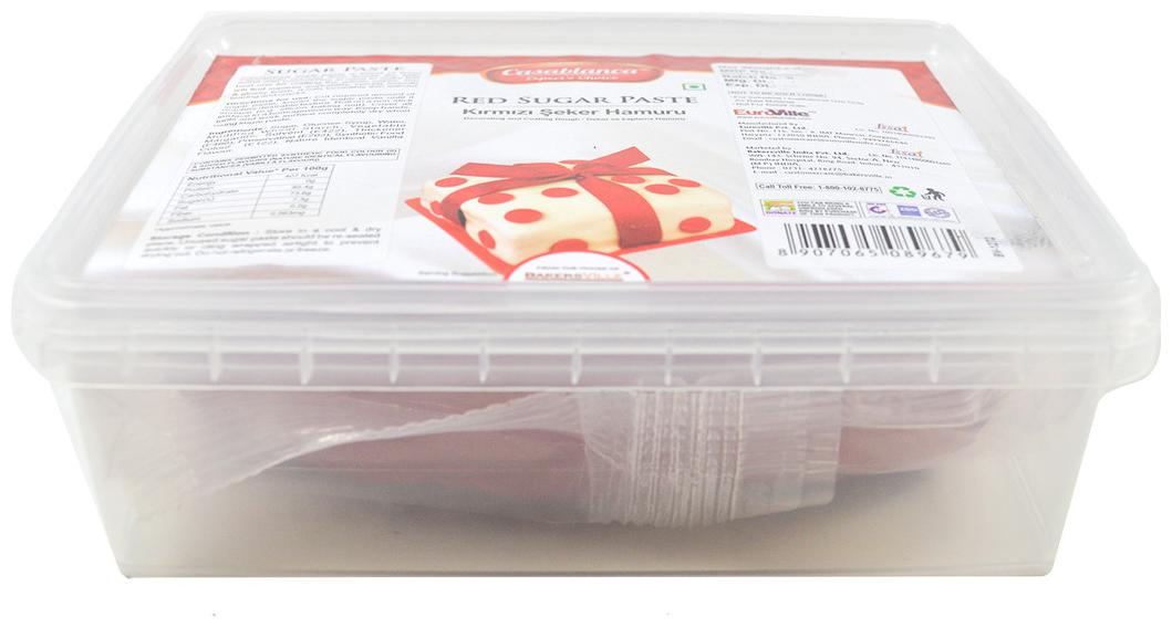 

Casablanca Sugar Paste Red 400g