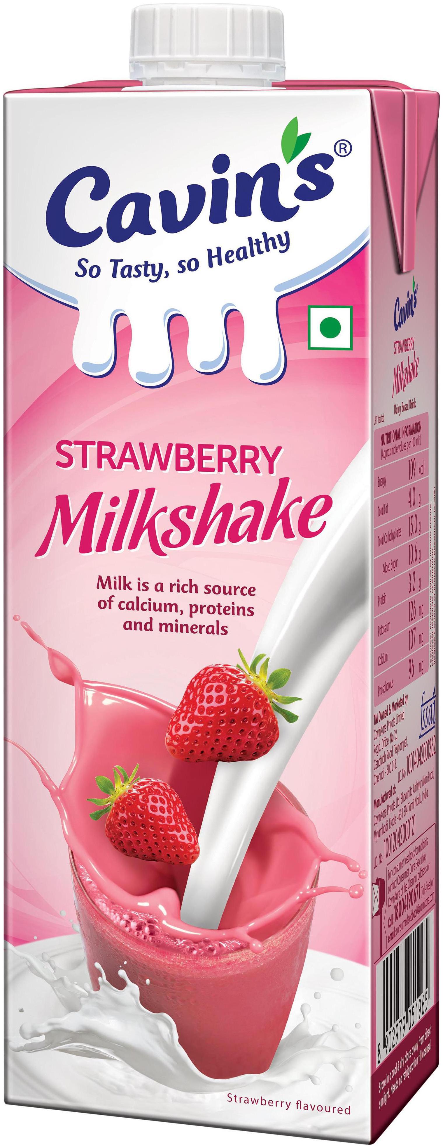 

Cavin s Milkshake - Strawberry 1L