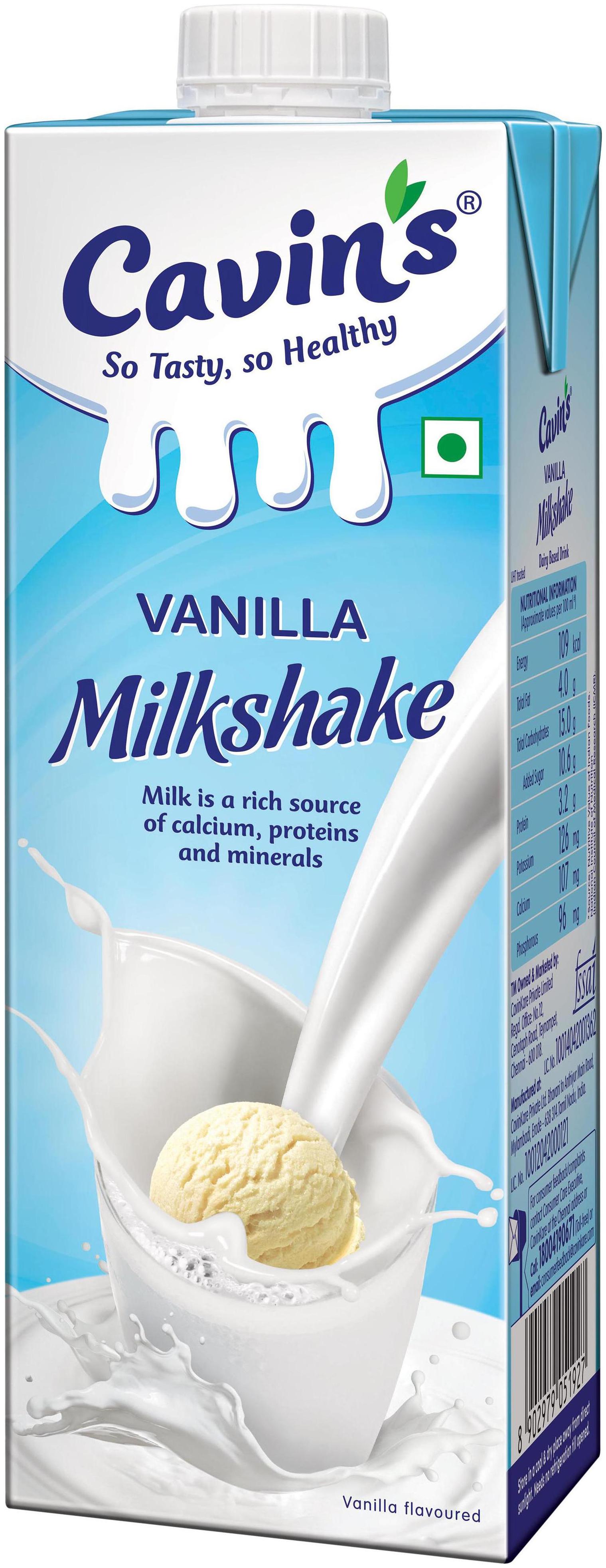 

Cavin s Milkshake - Vanilla 1L
