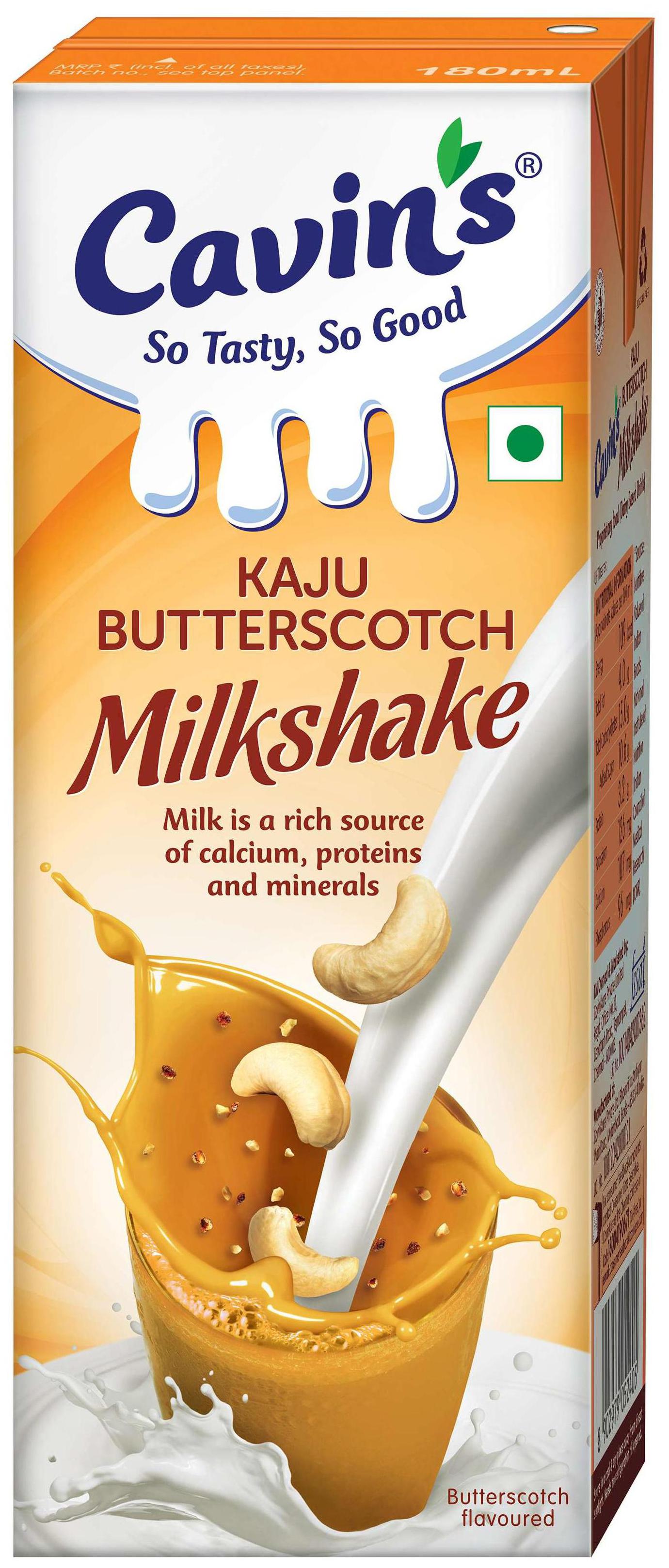 

Cavin s Milkshake - Kaju Butterscotch 180ml