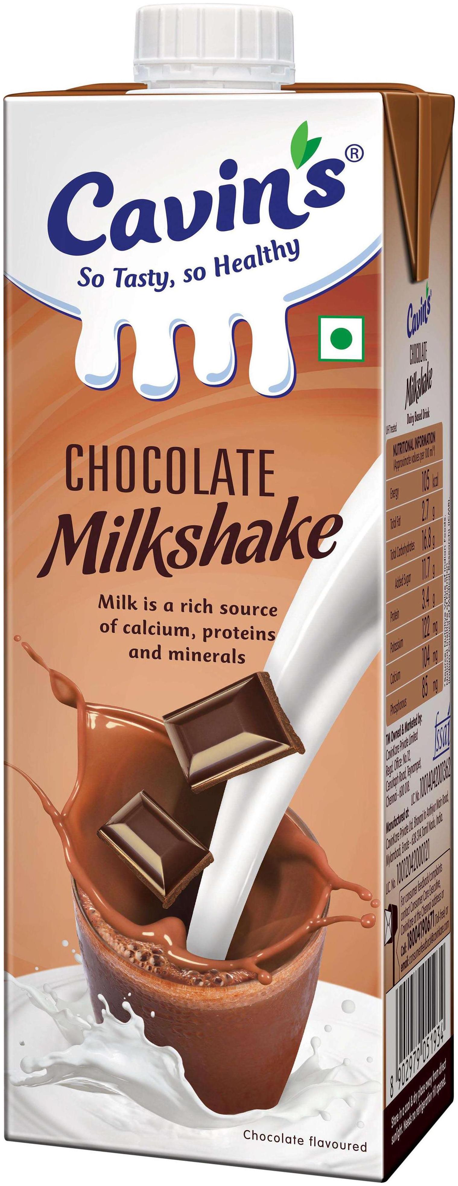 

Cavin s Milkshake - Chocolate 1L