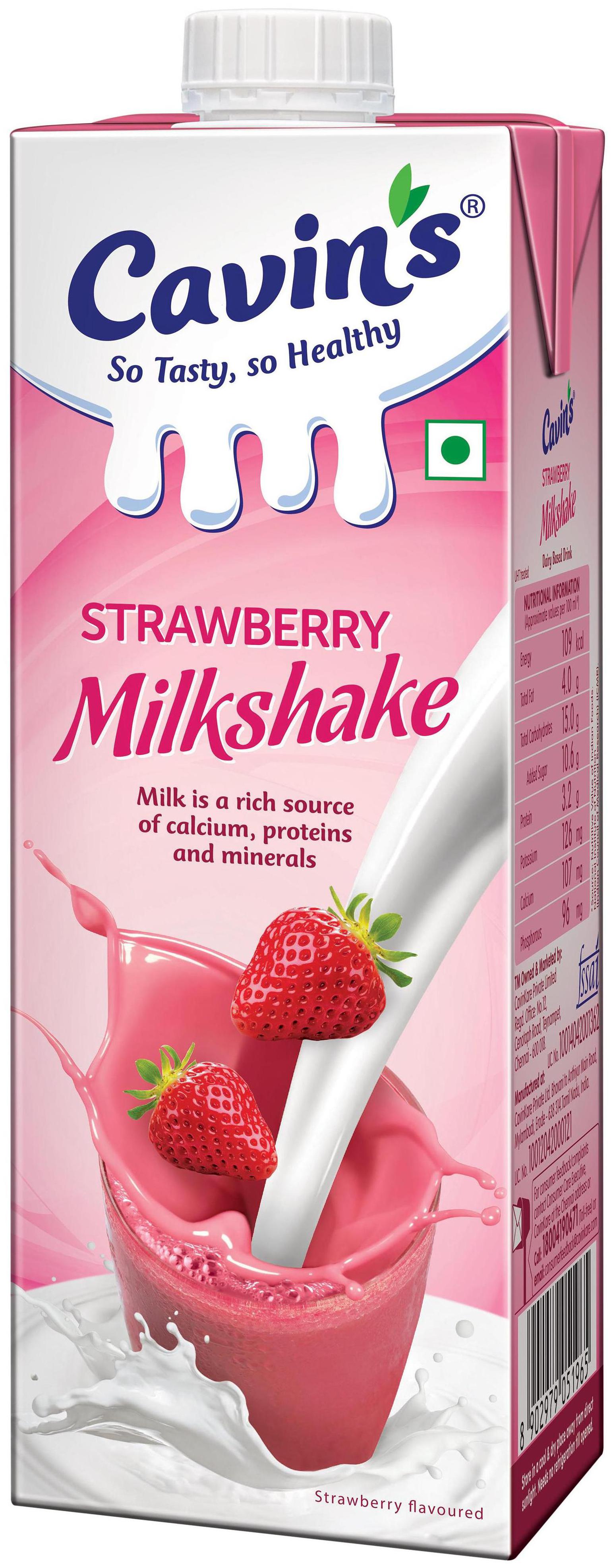 

Cavin s Milkshake - Strawberry 1L
