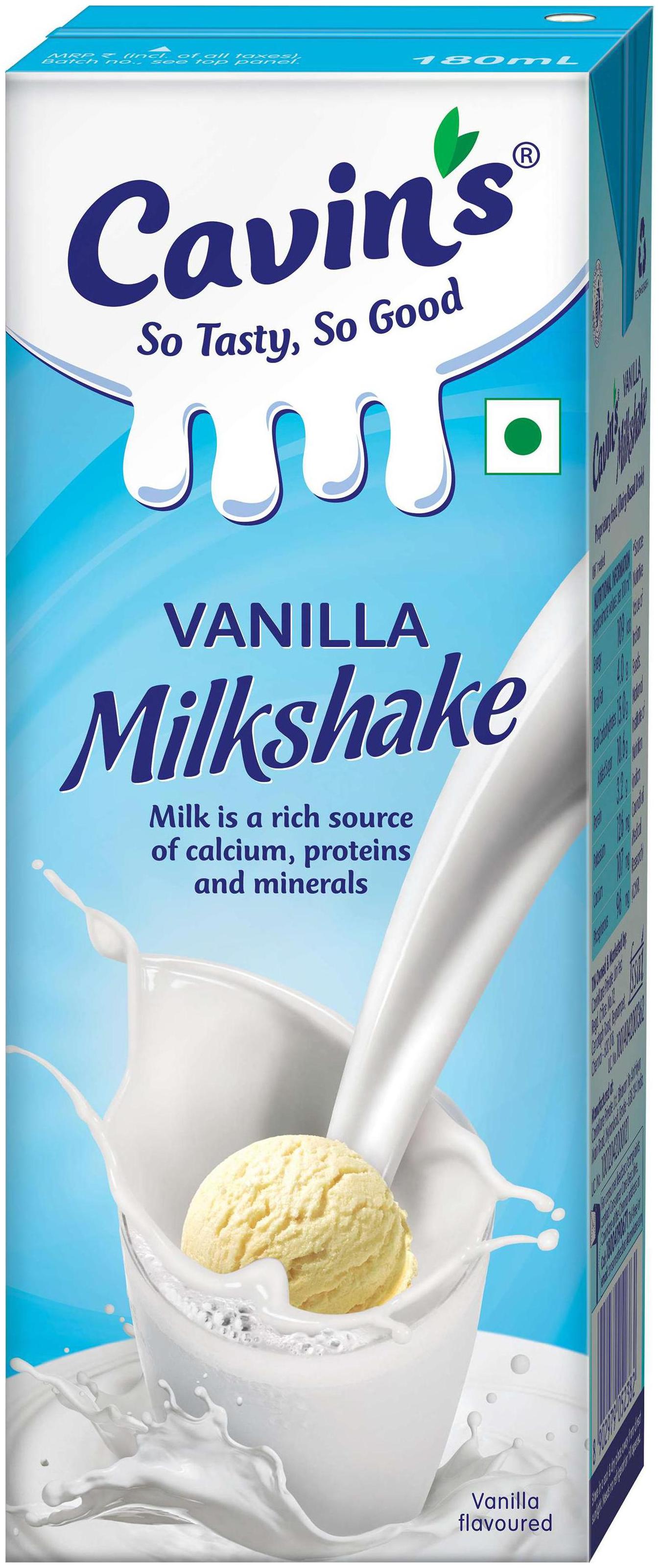 

Cavin s Milkshake - Vanilla 180ml