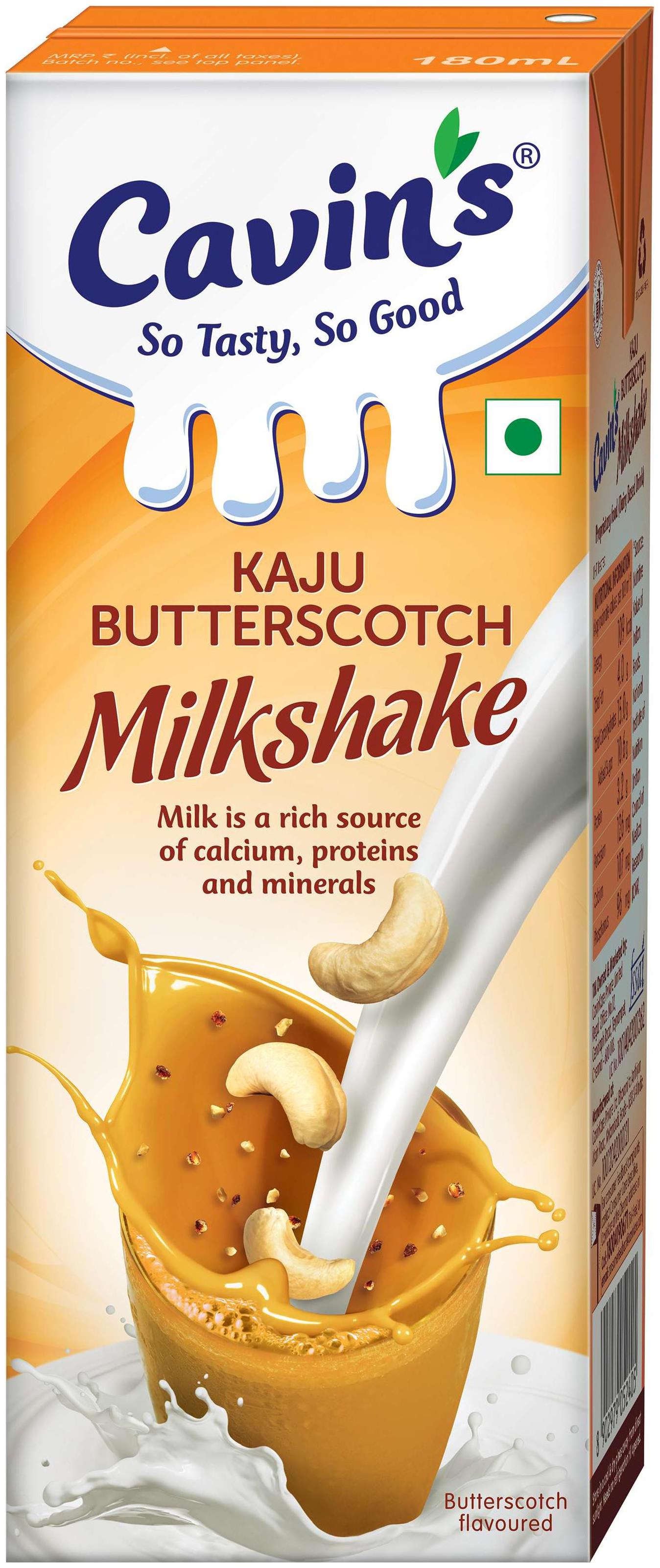 

Cavin s Milkshake - Kaju Butterscotch 180ml