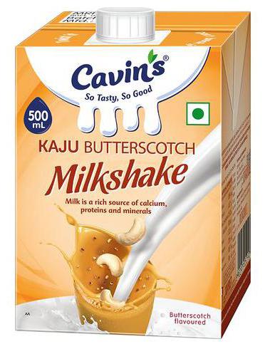 

Cavins Kaju Butterscotch Milkshake 500 ml