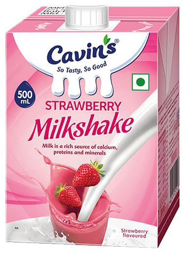 

Cavins Strawberry Milkshake 500 ml
