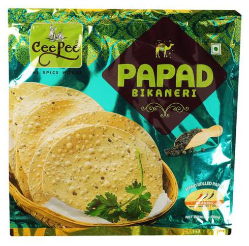 

Cee Pee Classic Papad - Bikaneri 200 g