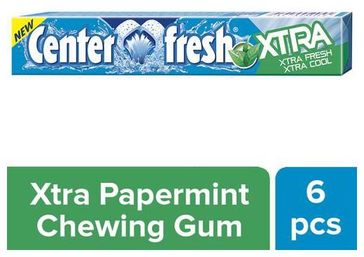 

Centerfresh Xtra Peppermint Flavour - Chewing Gum Stick 20g