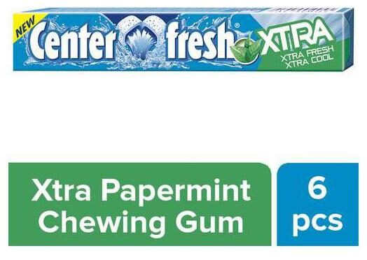 

Centerfresh Xtra Peppermint Flavour - Chewing Gum Stick 20g