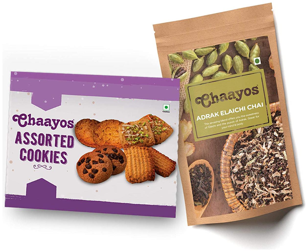 

Chaayos Chai Time Combos Adrak Elaichi Chai (100g)