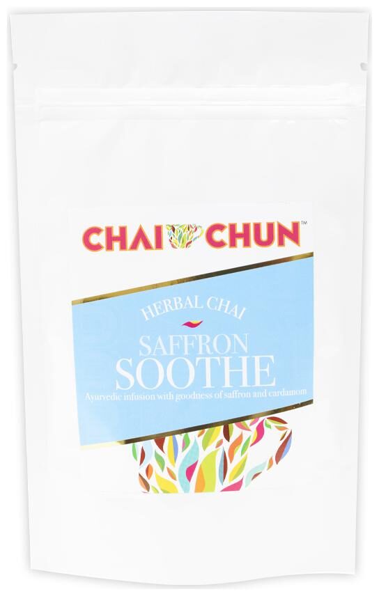 

ChaiChun Saffron Soothe Herbal Organic Green Tea 100g (Pack of 1)