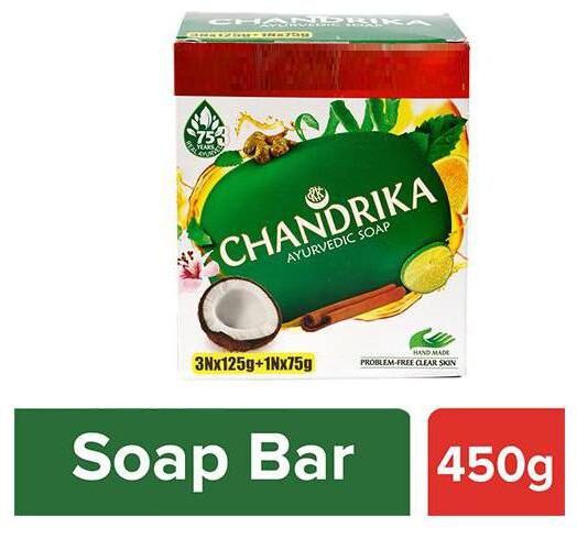 

Chandrika Ayurveda Handmade Soap 450 ml