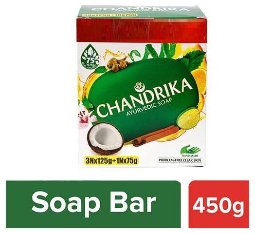 

Chandrika Ayurveda Handmade Soap 450 ml