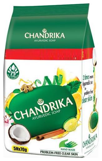 

Chandrika Bathing Soap - Ayurvedic 350 ml