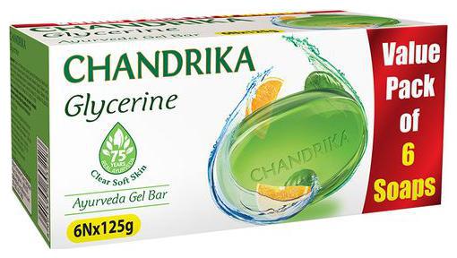 

Chandrika Glycerine Soap 750 g