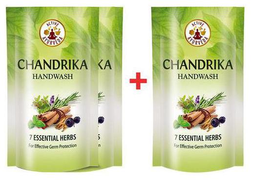 

Chandrika Handwash Refil Pack 540 ml