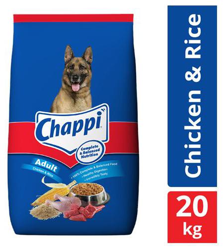 

Chappi Chicken Rice Dry Dog Food 20 kg