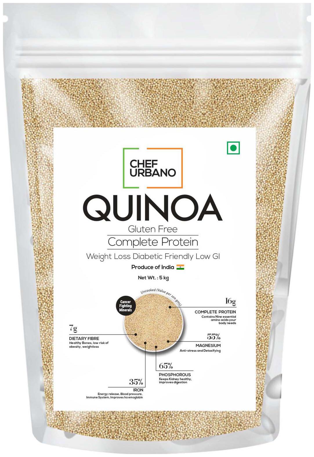 

Chef Urbano White Quinoa 5 kg
