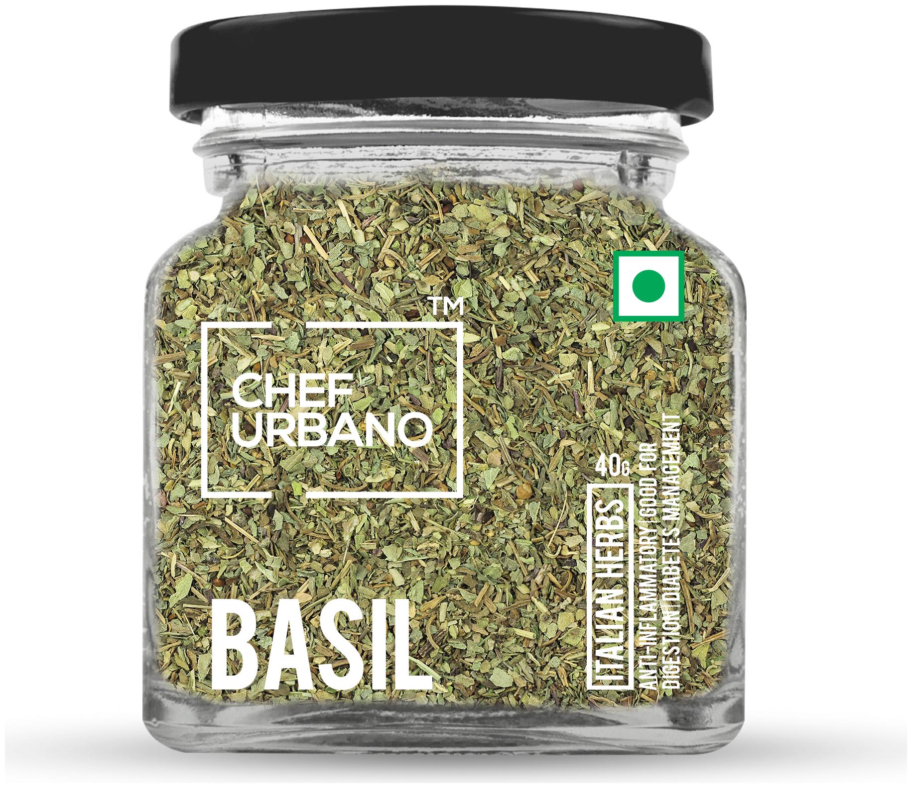 

Chef Urbano Basil 40g