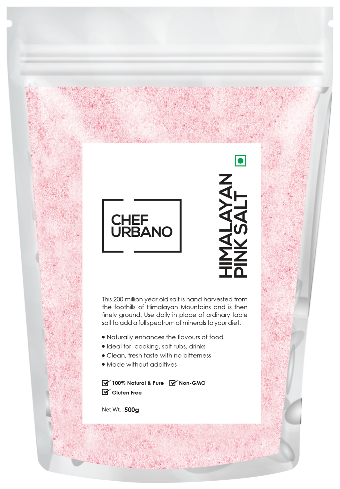 

Chef Urbano Himalayan Pink Salt 500 g