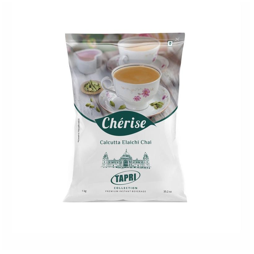 

Cherise Premium Instant Premix Tea Calcutta Elaichi Chai with 100 Natural Ingredients 1 kg (Pack Of 1)