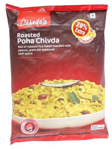 

Chhedas Namkeen - Roasted Poha Chivda 170 g