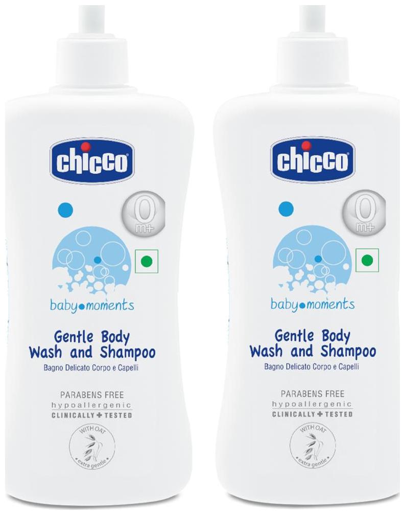 

Chicco Baby Gentle Body Wash 500 ml (Pack of 2) (500 ml Pack of 2)