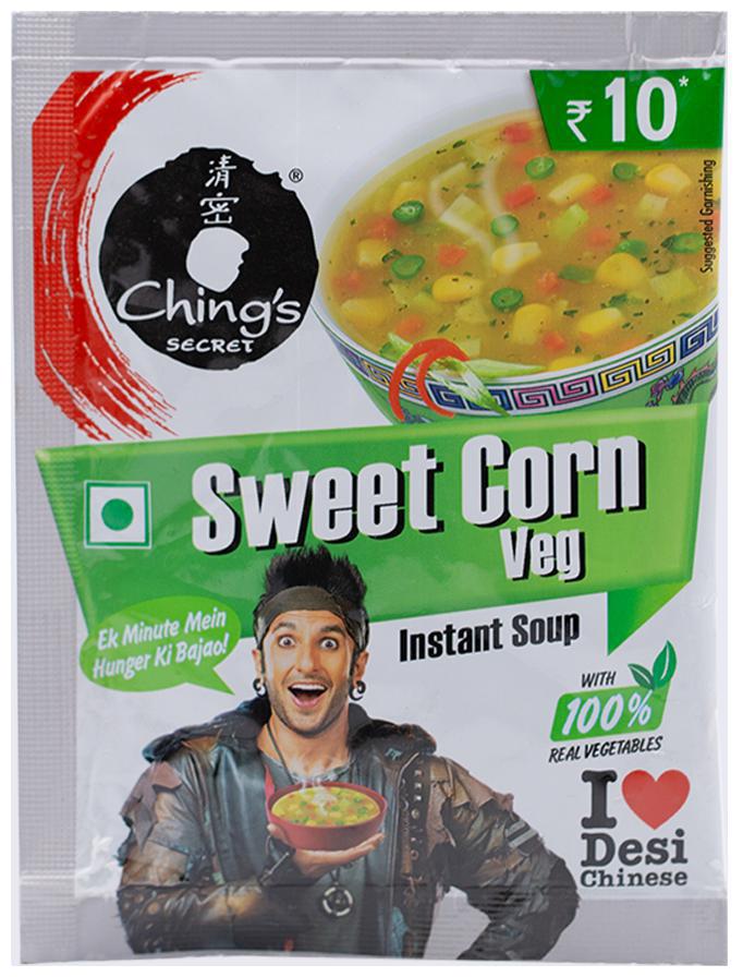 

Ching S Secret Instant Soup - Sweet Corn Veg 15 g