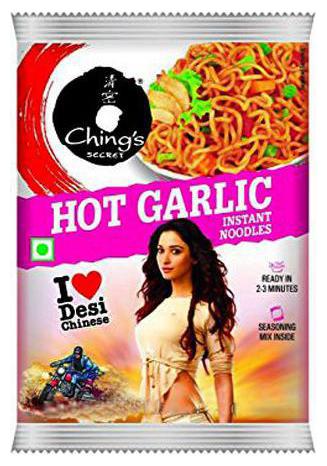 

Chings Instant Noodles - Hot Garlic 60 g