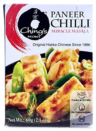 

Chings Secret Masala - Paneer Chilli 60 g