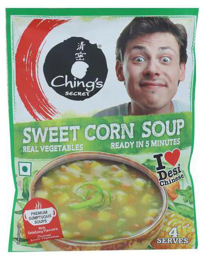 

Chings Soup - Sweet Corn 55 g