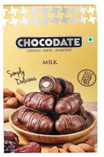 

Chocodate Choco Date With Almond - Milk 100 g